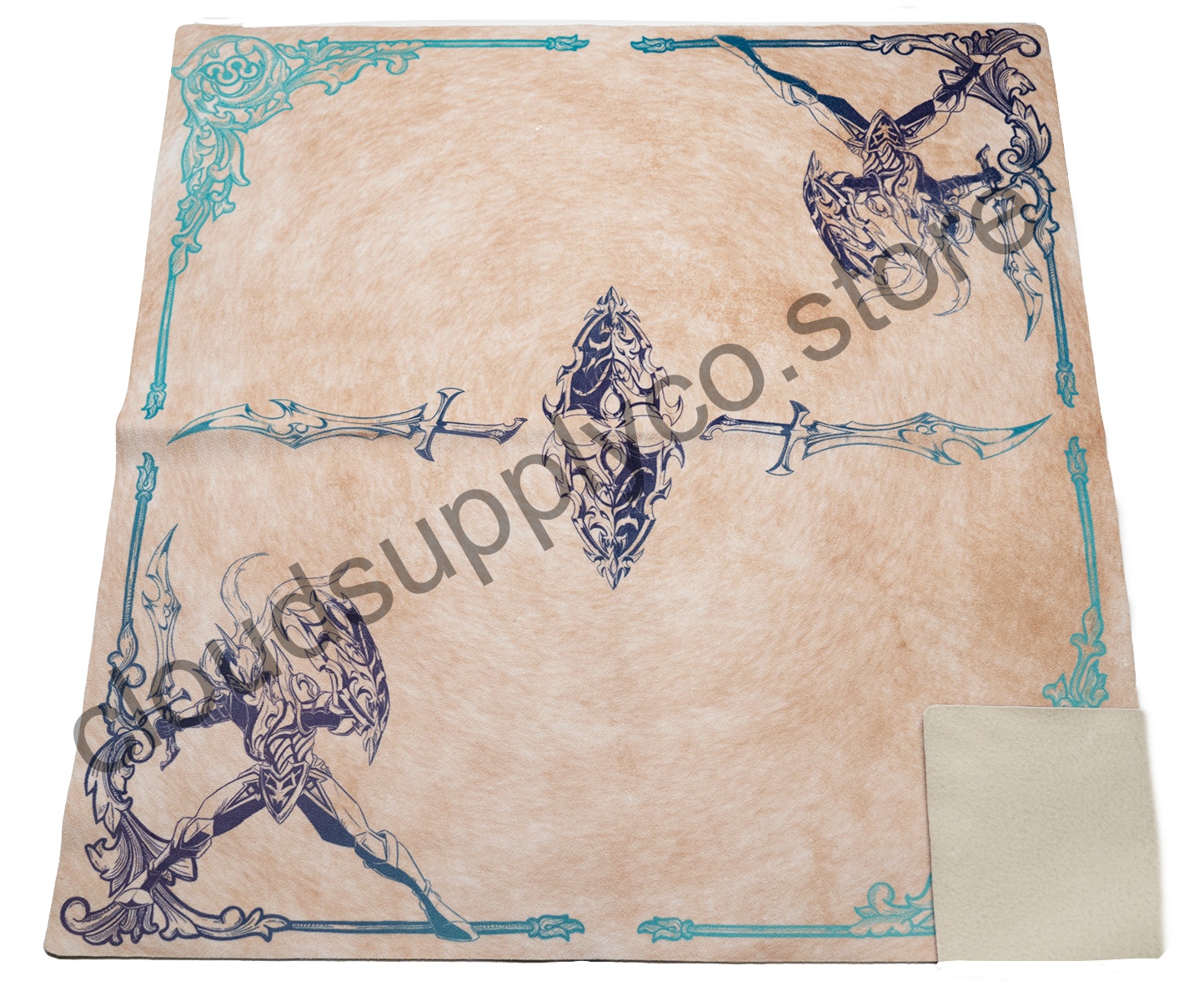 Frosted Winter Soldier 2P Cloth Playmat